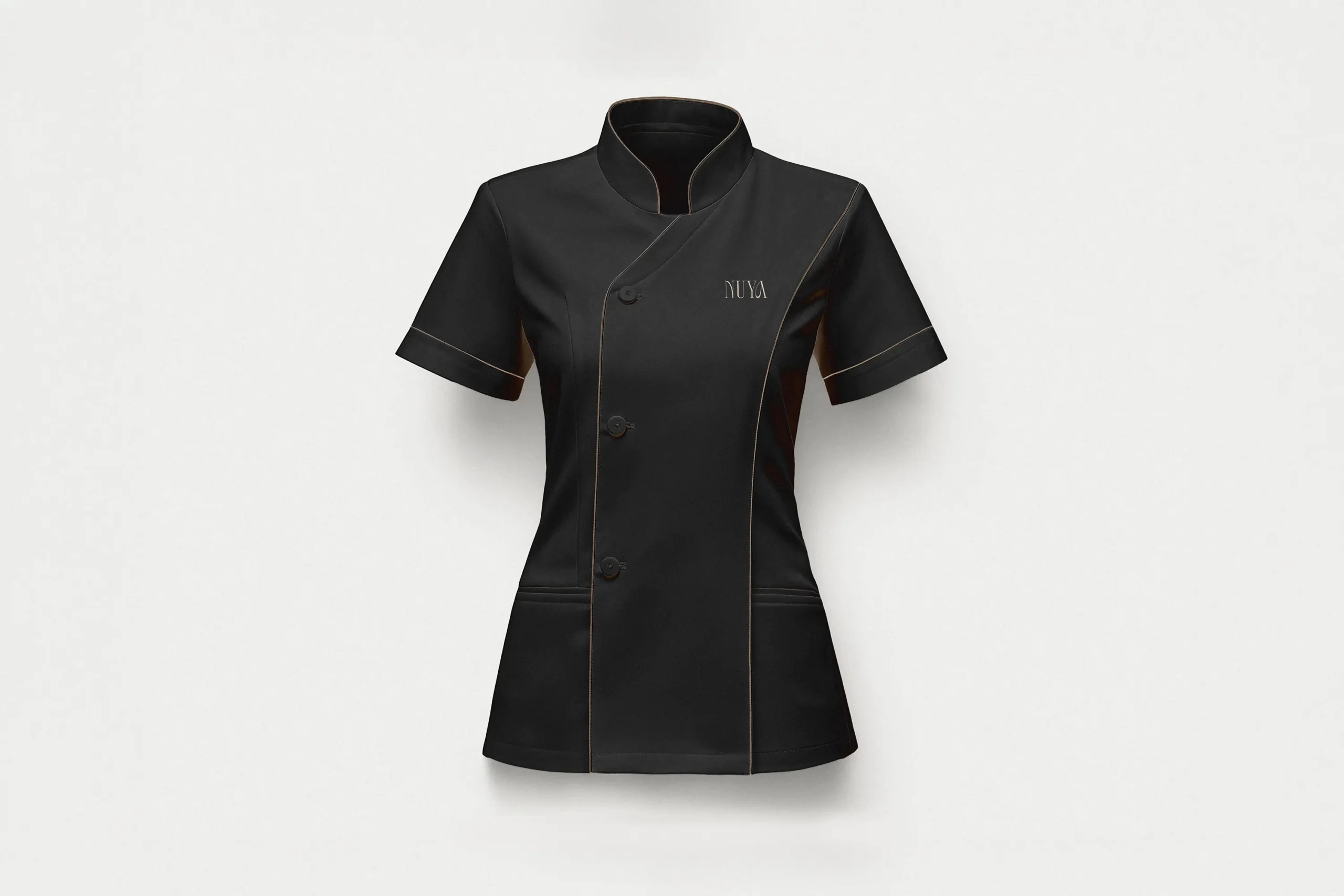 Uniform, strój, Odzież medyczna, scrubs Beauty and Clinic Nuya - Szczecin - Logo i Naming by Max Barszczewski 