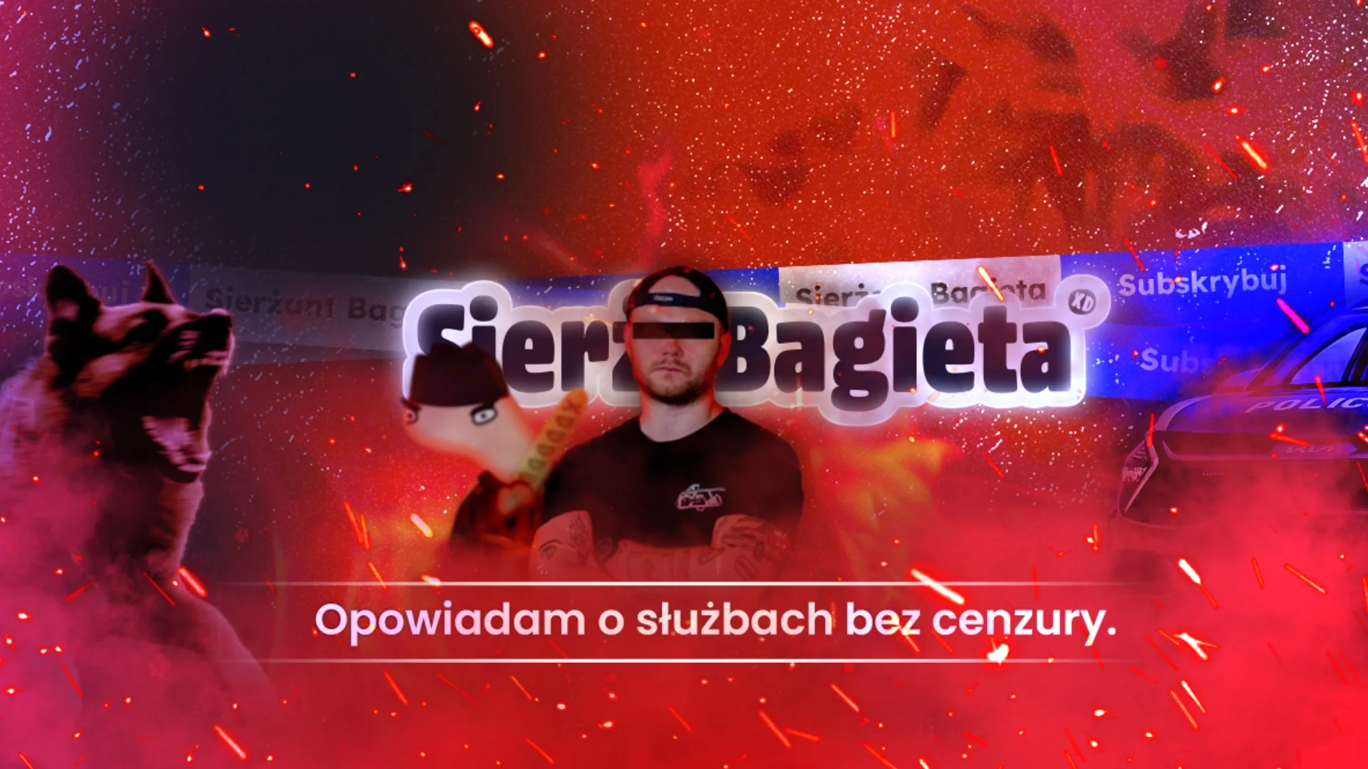 Sierzant Bagieta Policja logo Logo Max Barszczewski 1 Max Barszczewski