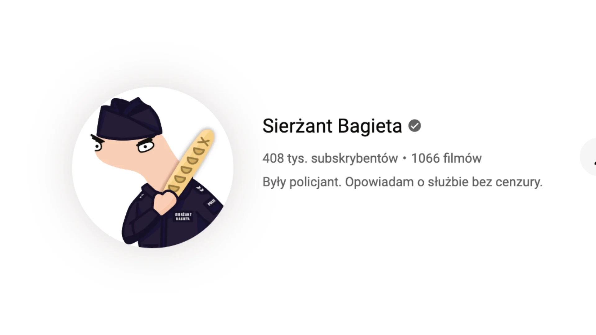 Sierzant Bagieta Policja logo Logo Max Barszczewski 11 Max Barszczewski