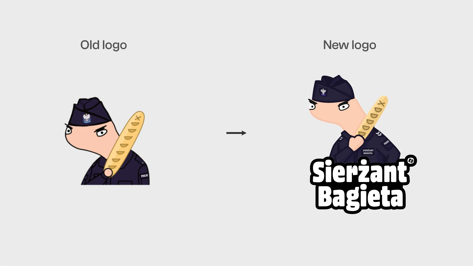Sierzant Bagieta Policja logo Logo Max Barszczewski 2 Max Barszczewski