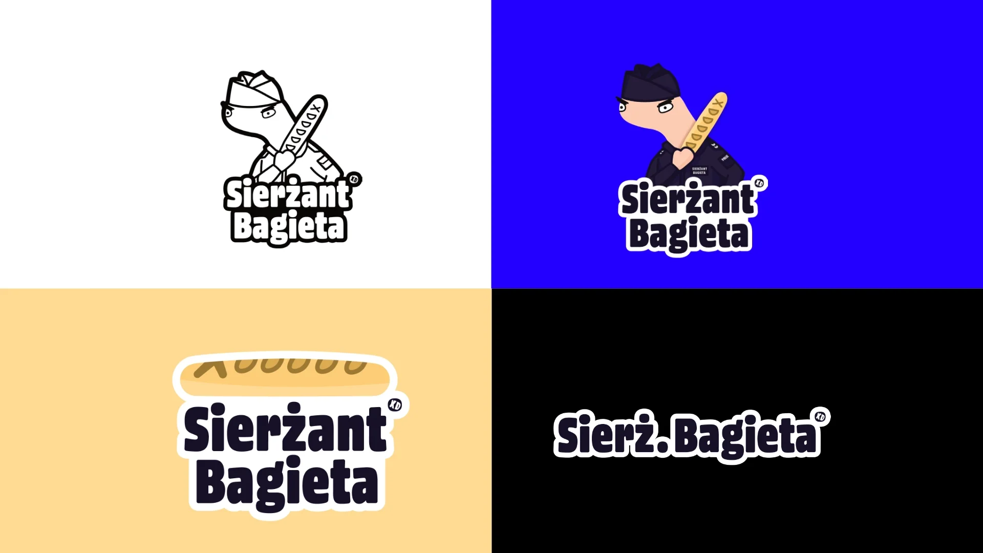 Sierzant Bagieta Policja logo Logo Max Barszczewski 9 Max Barszczewski